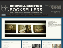 Tablet Screenshot of brownandbunting.com.au